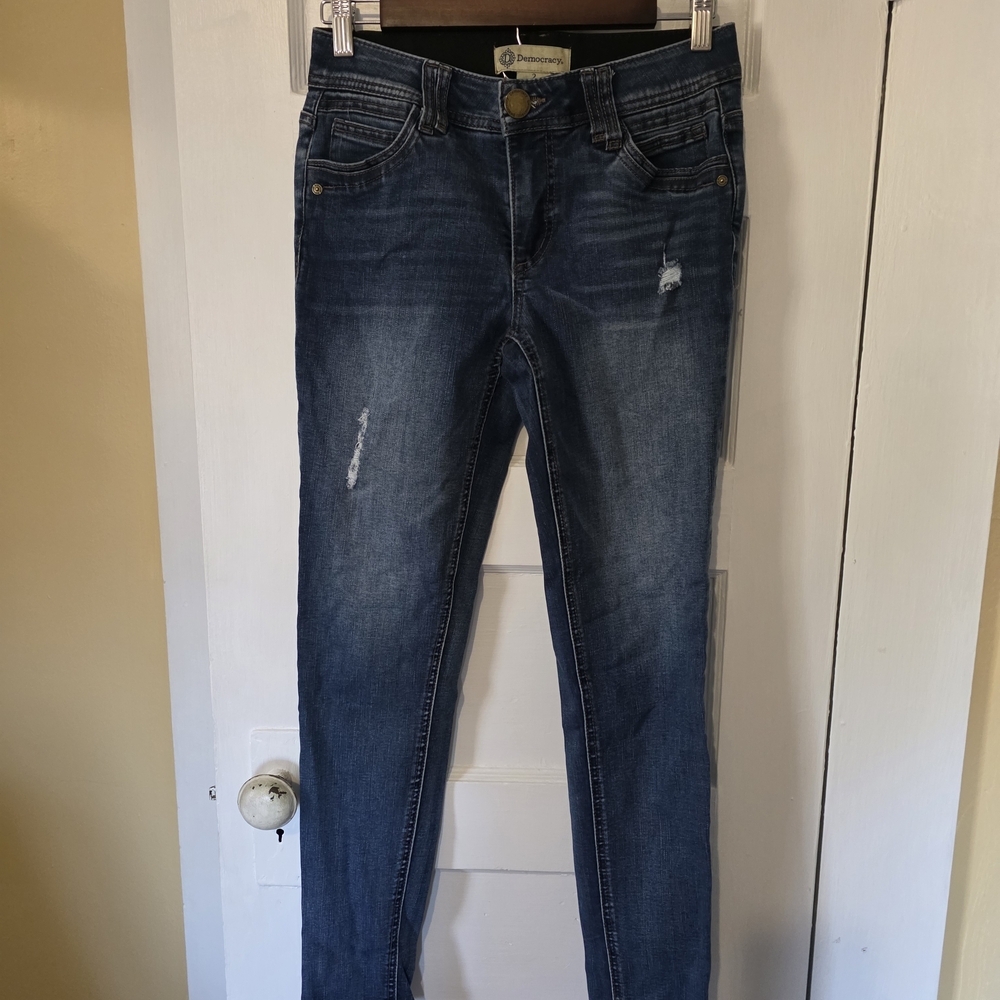Democracy Dark Blue Skinny Jeans